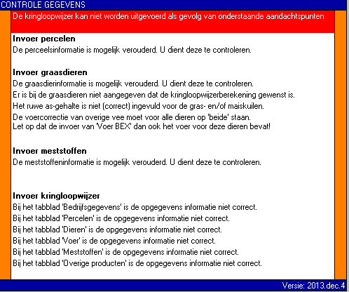 2013.11 Kringloopwijzer controle gegevens