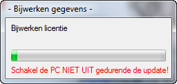 Bijwerken gegevens