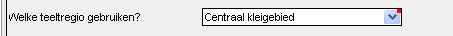 2013.05 Standaard teeltregio