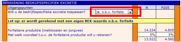 2015.19 Instelling BEX gewenst