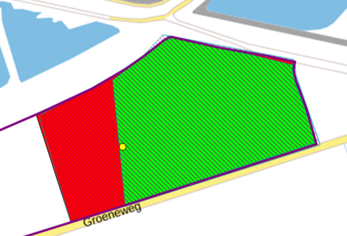 2018.06 GEO tool Perceel met 2 geldige monsters foute eindsituatie