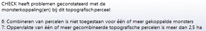2018.10 Foutcodes 6 en 7 in GEO tool alleen tekst