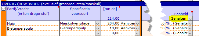 2020.08 GBN BEX Default keuze eenheid