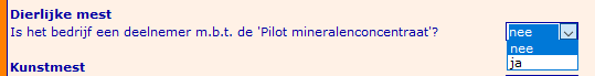 2022.06 Meststoffen - instelling pilot mineralenconcentraat