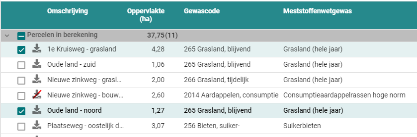 2022.08 CheckAgro - multiedit - selectie maken