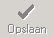 Knop opslaan