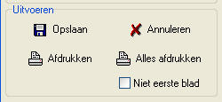 print instellingen uitvoeren