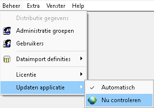 CHECK Offline bijwerken